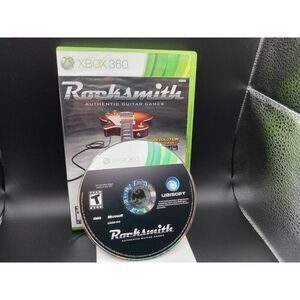 EUC Rocksmith (Microsoft Xbox 360, 2011) CIB No Manual
